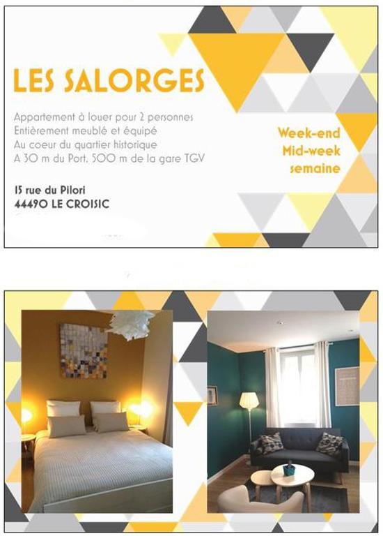 Ferienwohnung Les Salorges Le Croisic Exterior foto